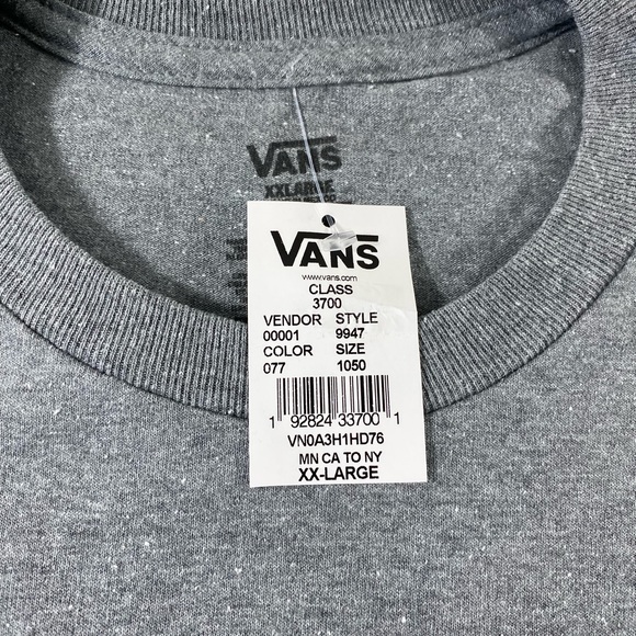 Vans CA To NY Short Sleeve Tee T-Shirt - Picture 5 of 7